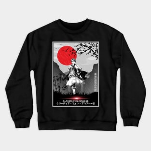 Japan Klaudia trails Crewneck Sweatshirt